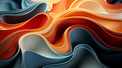 abstract background with waves