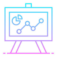 Infographic Gradient Icon