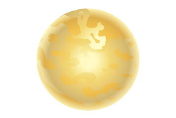 月　満月　月光　銀色