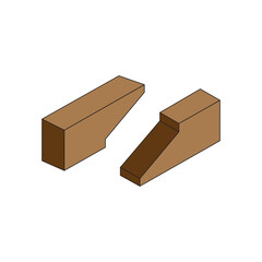 wood connection joints icon