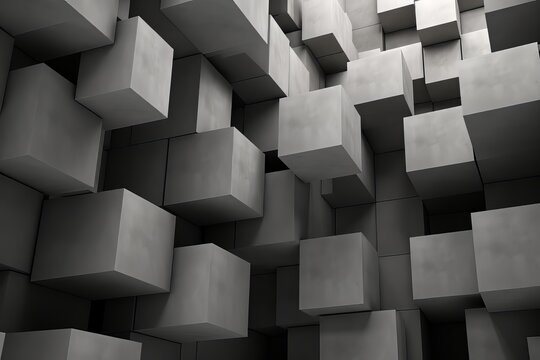 1piyekiashu_cube_concrete_abstract_background_3d_rendering generative ai © Gilang