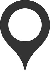 Map icons. Marker pointer. Pin location vector icon. GPS navigation symbol.