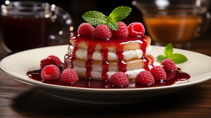 Coulis of Raspberry.