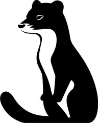Stoat Flat Icon