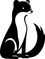 Stoat Flat Icon