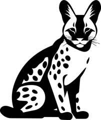 Serval Flat Icon