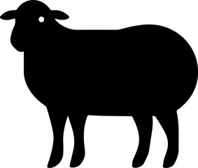 Sheep Flat Icon