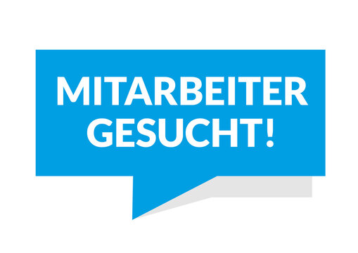 Mitarbeiter gesucht Button Stellenanzeige