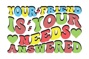 Retro Friendship Day SVG Design,friendship day,friendship background,happy friendship day