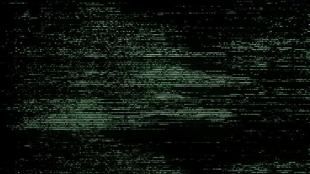 Glitch noise static television VFX. Visual video effects stripes background, CRT tv screen no signal glitch effect