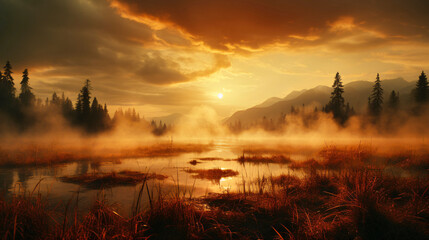 Landscapes with clouds long exposures golden hour blue hour