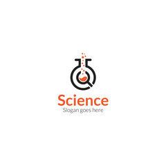 Medical laboratory Logo Science Labs Logo Design Bio organic Lab Logo vector format