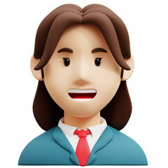 Manager woman 3D Avatar Character Illustrations
