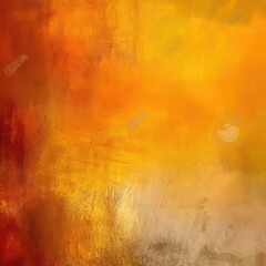 Orange yellow paint background material, generated by AI
