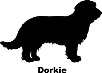  Dorkie dog silhouette dog breeds Animals Pet breeds silhouette