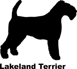 Lakeland Terrier dog silhouette dog breeds Animals Pet breeds silhouette