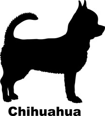 Chihuahua dog silhouette dog breeds Animals Pet breeds silhouette