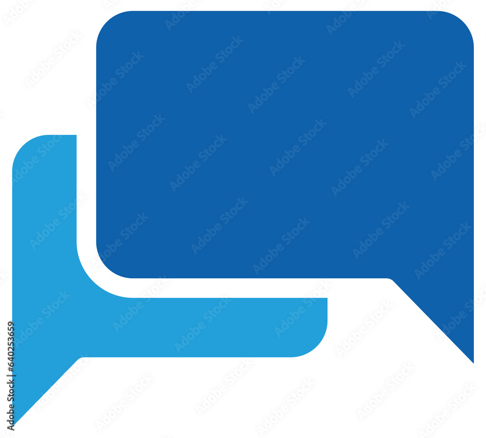 Poster chat icon design element. talk bubble speech sign. dialogue balloon.