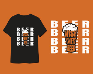 Beer t shirt design,