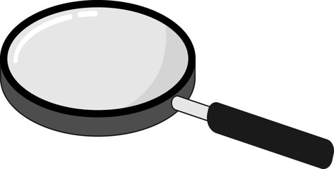 확대경 돋보기 벡터 일러스트