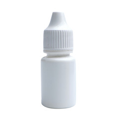 serum bottle isolated on a transparent background