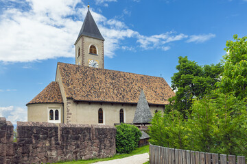 Fototapeta premium Italy, South Tyrol, Seis am Schlern