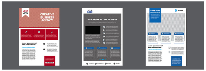 Flyers, business flyer, latest minimal business, abstract flyer, brochure 