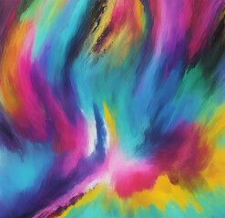 Psychedelic Colorful Background