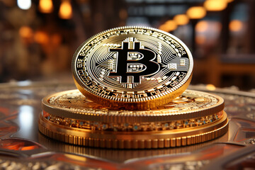 crypto currency bitcoin. new technology