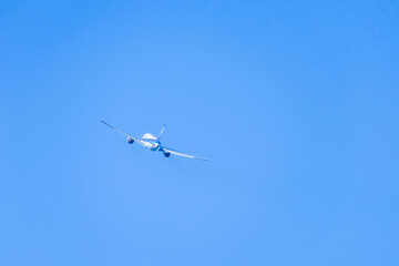 離陸した飛行機