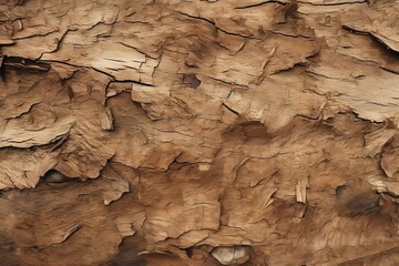 Dry tree bark texture and background nature concept generative ai
