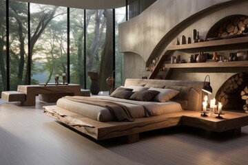 Minimalist luxury bedroom