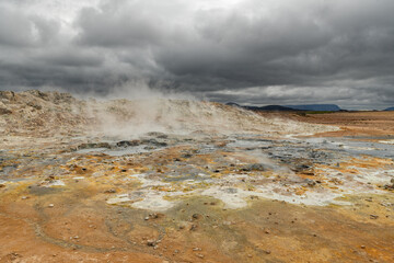 Site géothermique de Hverir