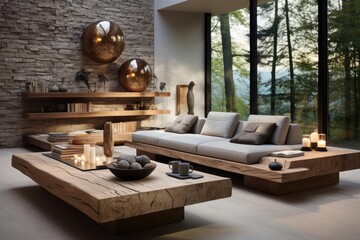 Minimalist luxury living room