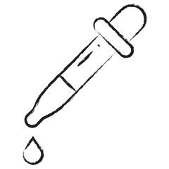 Hand drawn Dropper icon