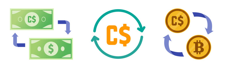 Canadian Dollar Foreign Currency and Crypto Exchange