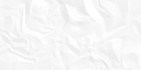 White crumple paper wrinkled poster template ,blank glued creased paper texture background. white paper crumled backdrop background. used for cardboard and clarkboard.