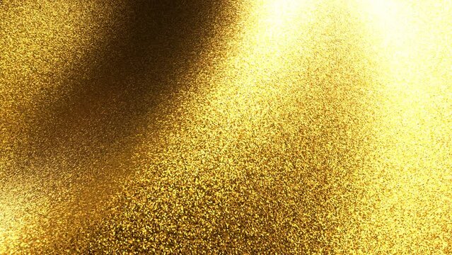 Abstract gold glitter texture for background.
Loopable animation.