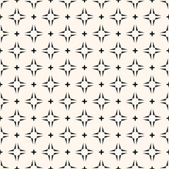 Simple minimalist geometric seamless pattern