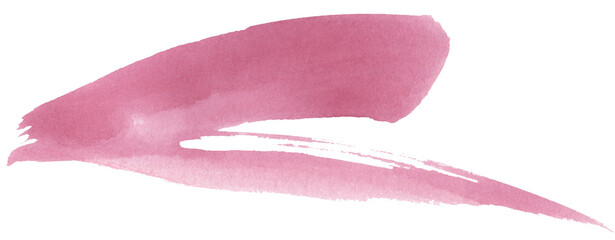 Fototapeta premium Watercolor brush stroke illustration, hand painted watercolor background