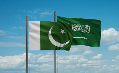 Pakistan flags