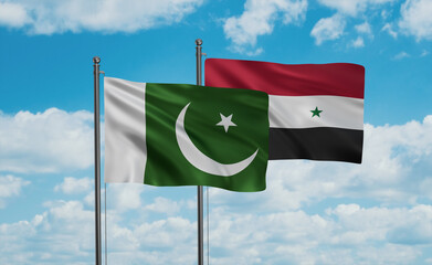 Venezuela and Pakistan flag