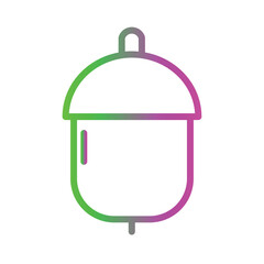 Forest Fruit Ecology Gradient Icon