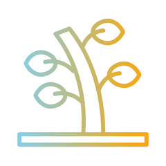 Plant Nature Wild Gradient Icon