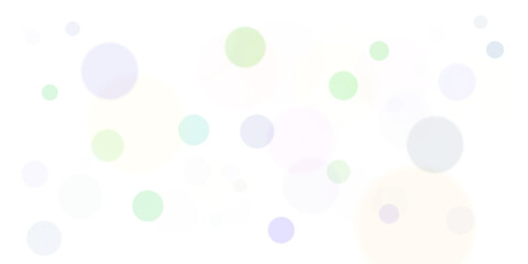 Colorful circle paint isolated on white background.