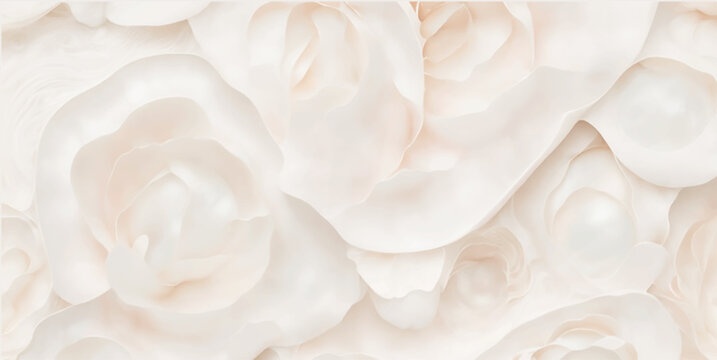 Elegant floral background with beautiful pink flower pattern, luxury marble texture. Floral rose vector background for celebration bridal shower invite card,  save the date design, wedding template