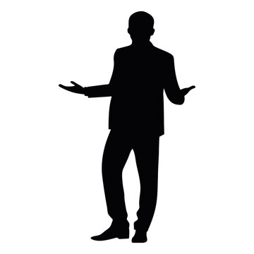 Business Man Silhoette
