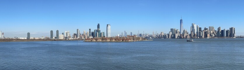 Fototapeta na wymiar New York - From the Hudson