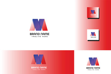 M letter modern logo ,letter logo ,logo ,line logo 