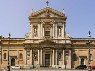 Fototapeta na wymiar Church of Santa Susanna, in the city of Rome